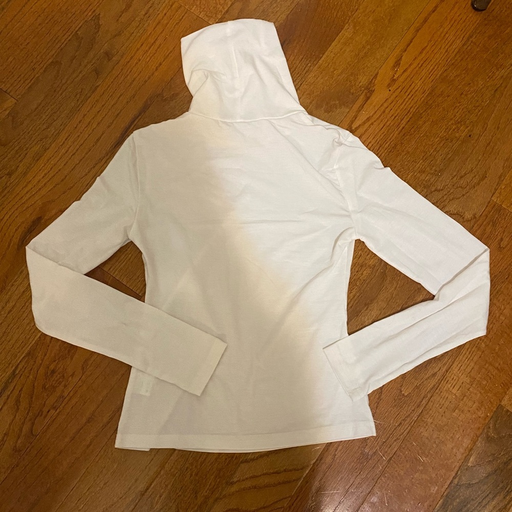 Classic White Turtleneck